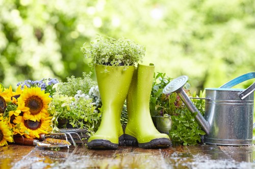 Staff training and risk assessment in a garden maintenance setting
